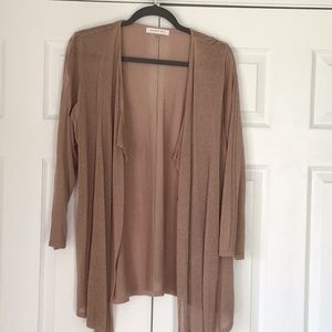 August silk, tan Light sweater